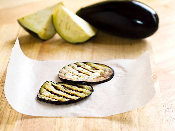 grilled aubergine