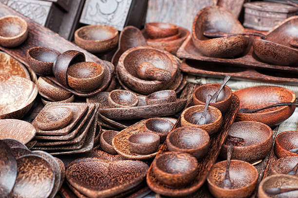 Hand-crafted wooden Dishes, Ubud, Bali (XXXL)