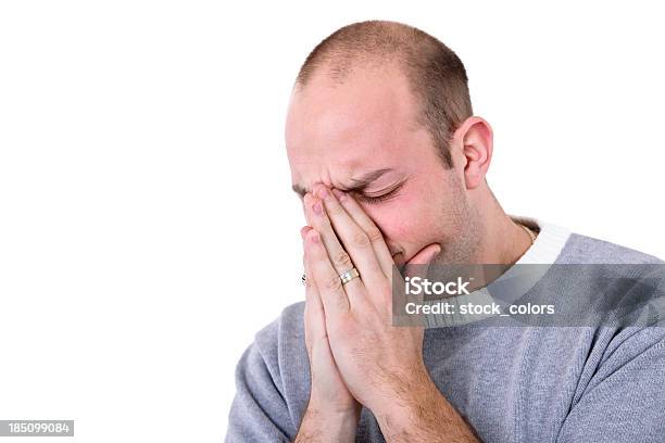 Nose Pain Stock Photo - Download Image Now - Adult, Allergy, Cold And Flu
