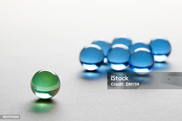 Leadership Stock Photo - Download Image Now - Marbles, Sphere, Organized Group