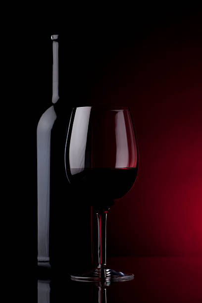 Red wine stock photo