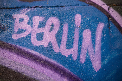 Berlin graffiti wall