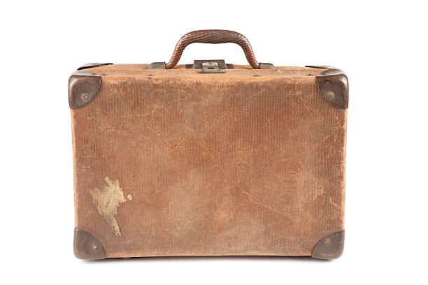 istock Well-Traveled Vintage Suitcase 185100837