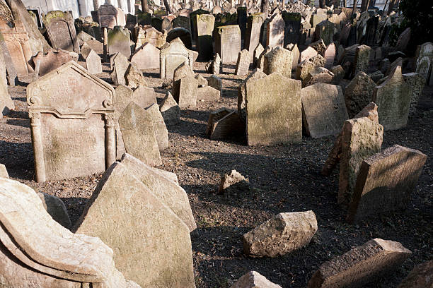 istock Prague Jewish Cemetery 185100840