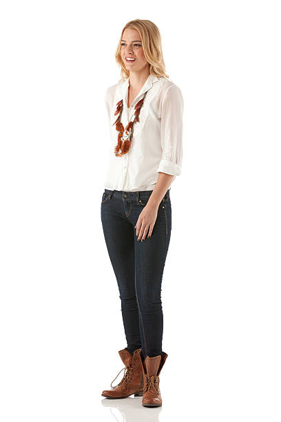 istock Happy beautiful woman 185101460