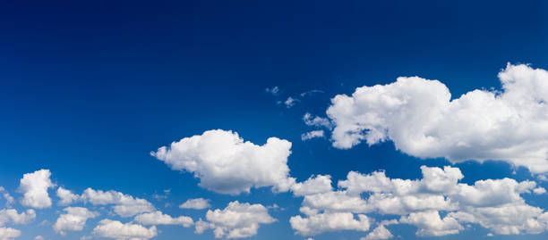 blue sky 파노라마 67mpix xxxxl 크기 - cirrus cloud cloudscape stratus 뉴스 사진 이미지