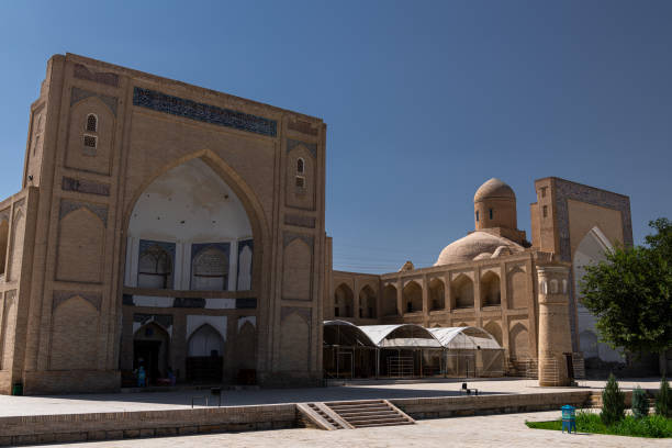 istock Chor-Bakr memorial complex, Bukhara, Uzbekistan. Minaret 1851039930
