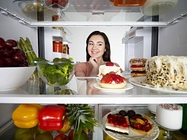 istock Woman Looking at Cake 185104278