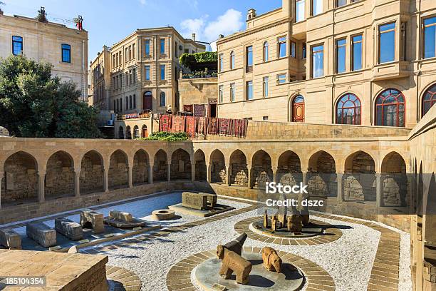 Ichari Shahar Old Town Baku Azerbaijan Archeology Display Stock Photo - Download Image Now