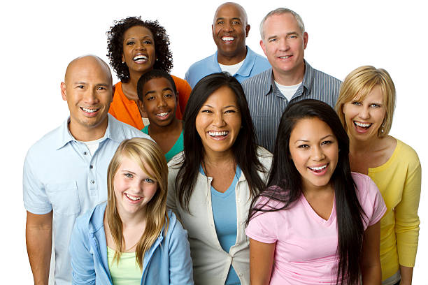 Diverse Group of People Diverse Group of People mixed age range stock pictures, royalty-free photos & images