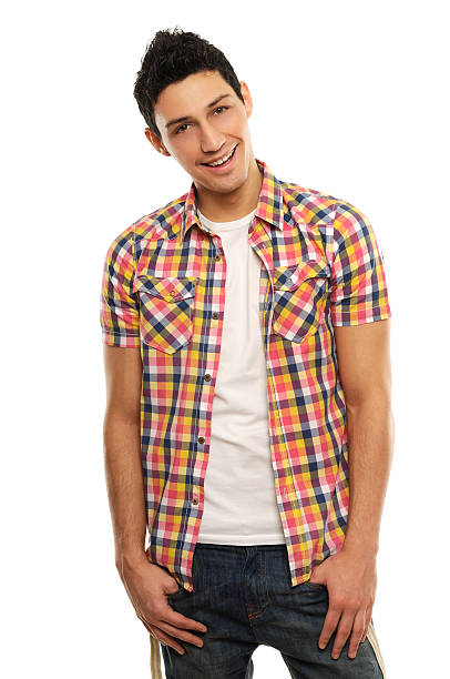 istock Handsome man with toothy smile 185104395