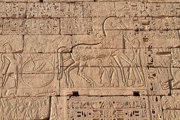 istock Battle scene, Medinet Habu, Theban Necropolis, Luxor, Egypt 185104414
