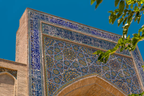 istock Close up on Nadir Divanbegi Khanaka in Bukhara, Uzbekistan 1851045571