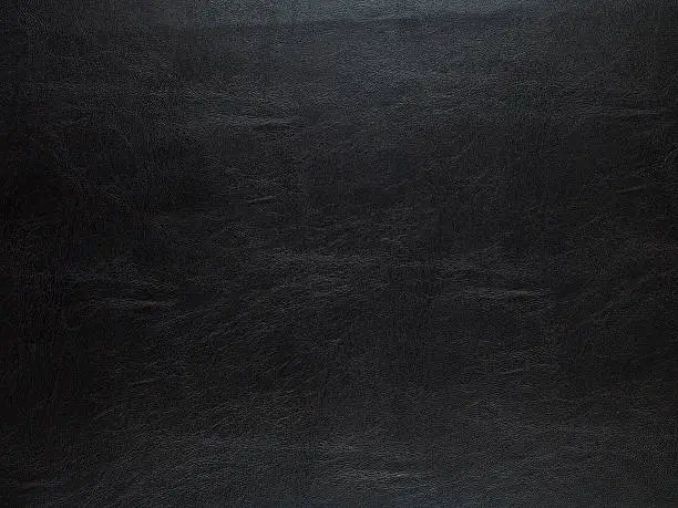 Photo of Black Leather Texture