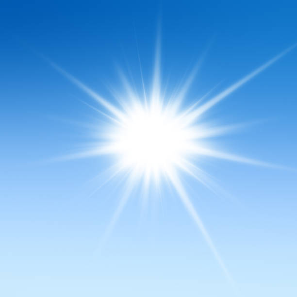 Beautiful XXXL starburst light background