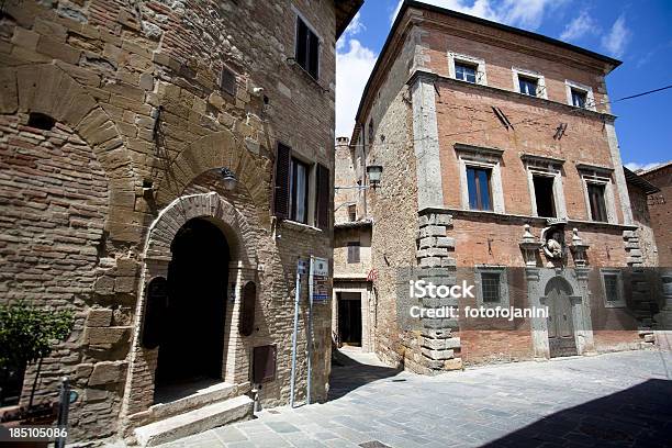 Pienza Alten Häuser Stockfoto und mehr Bilder von Altstadt - Altstadt, Architektur, Außenaufnahme von Gebäuden