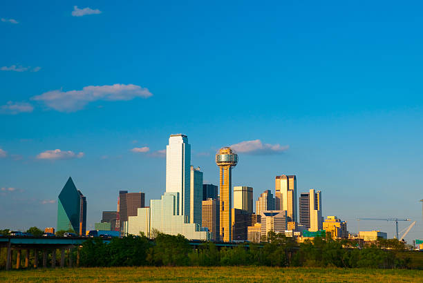 istock Dallas skyline at late afternoon 185105206