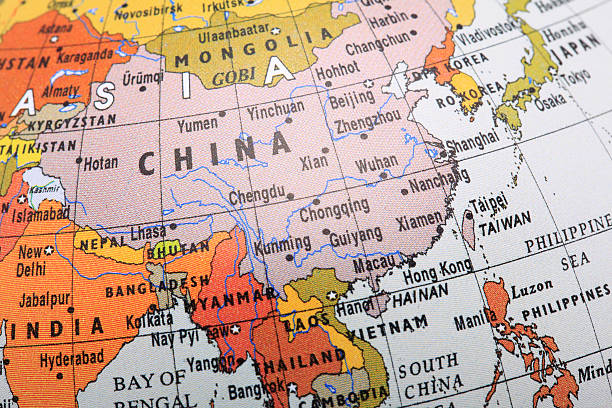 Image of a globe focusing on Southeast Asia http://i.istockimg.com/file_thumbview_approve/19436985/1/stock-photo-19436985-globe.jpg china east asia stock pictures, royalty-free photos & images