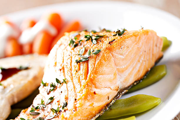 istock Fillet of Salmon. 185106896