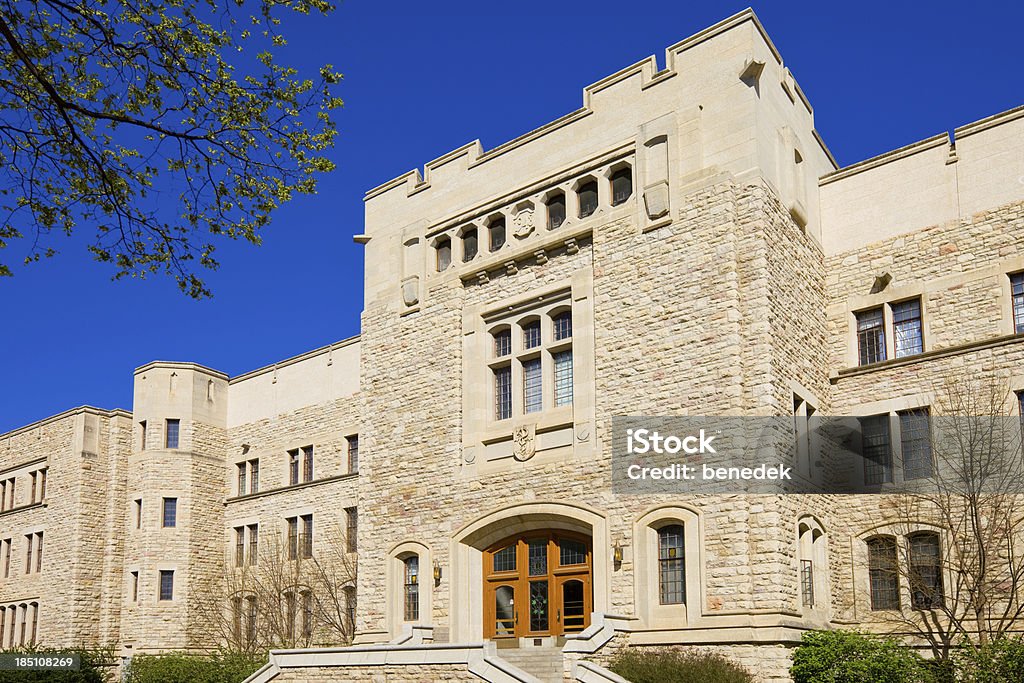 Universidade de Saskatchewan, em Saskatoon, no Canadá - Foto de stock de Universidade royalty-free