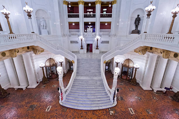 istock Grand Staircase Inside the Pennsylvania State Capitol 185108628