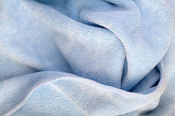 Blue Rag Blue Toweling microfiber stock pictures, royalty-free photos & images