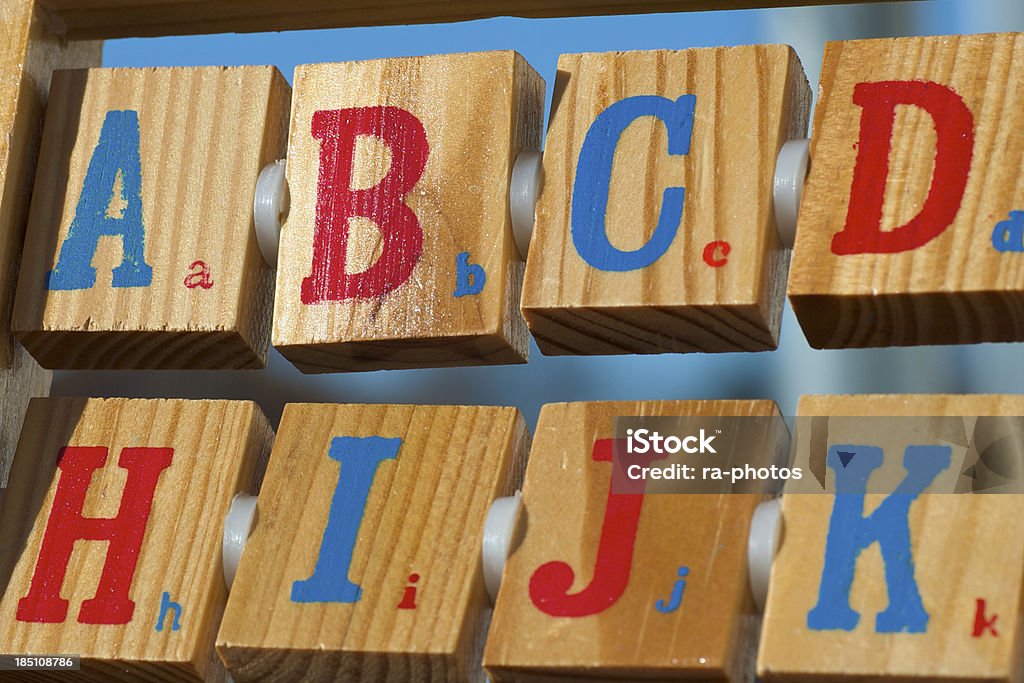 ABC - Foto de stock de Azul libre de derechos