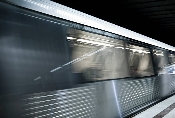 istock train leaving  subway station in Bucharest 185108926