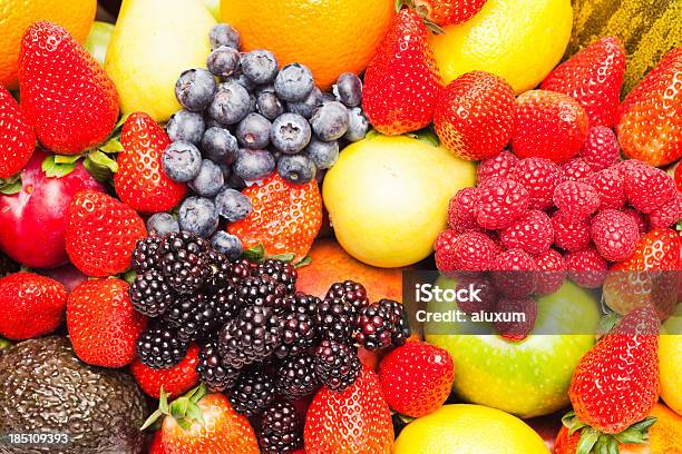 Fruit Stock Photo - Download Image Now - Berry Fruit, Blackberry - Fruit, Blueberry