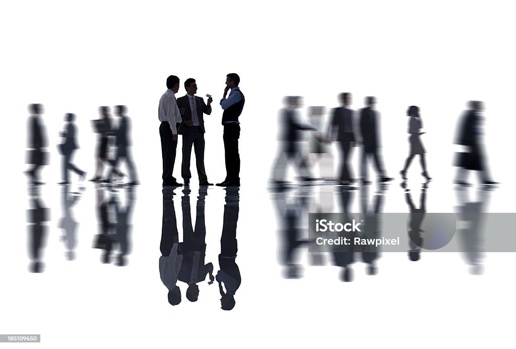 Equipe de negócios. - Foto de stock de Movimento desfocado royalty-free