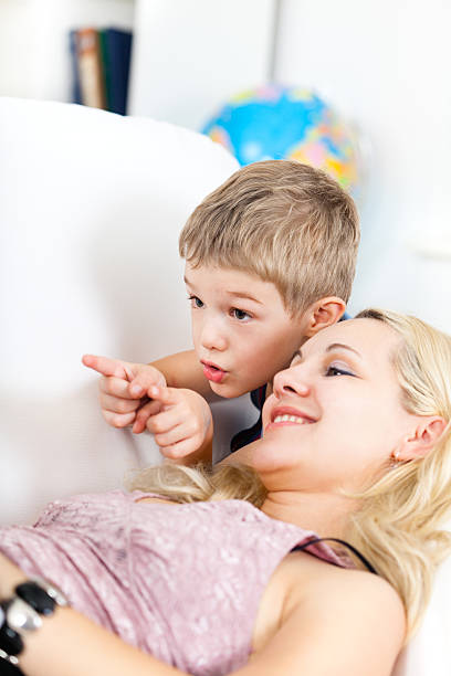 istock Mother and son spending time together 185109902