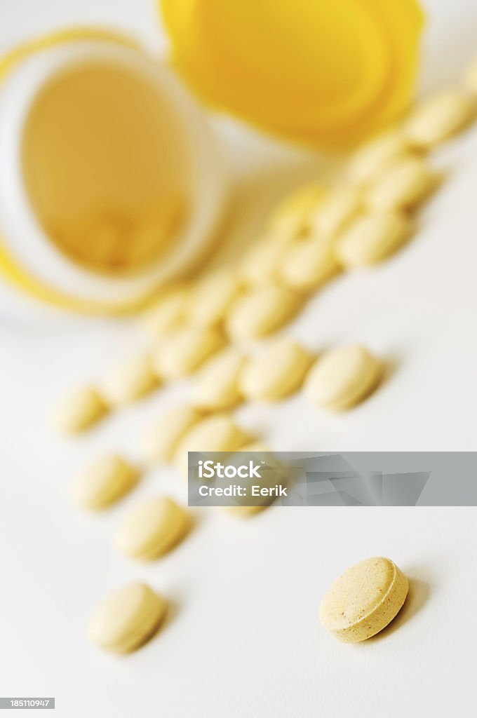 비타민 환약 - 로열티 프리 0명 스톡 사진