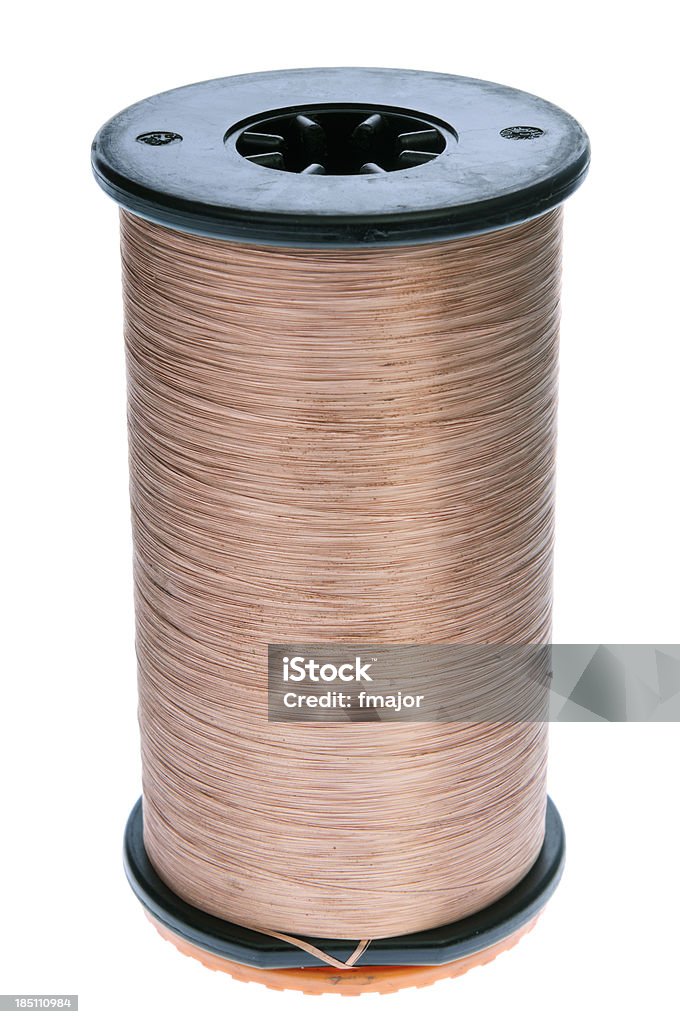 Arame de cobre - Foto de stock de Arame royalty-free
