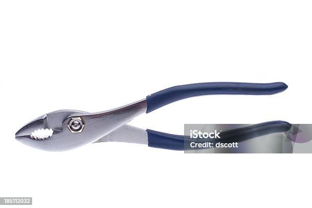 Pliers Stock Photo - Download Image Now - Blue, Construction Industry, Equipment