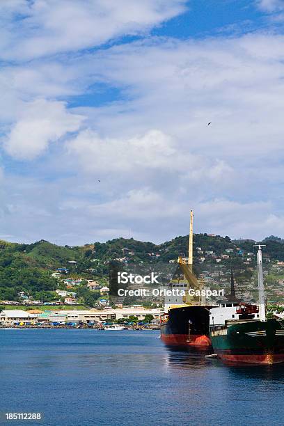 Kingstown Harbor St Vincent And The Grenadines Stock Photo - Download Image Now - Harbor, Kingstown, Business