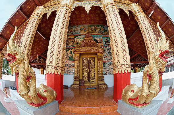 istock Buddhist Temple in Laos 185112417