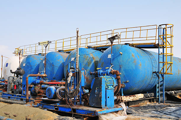 istock Oil industry - storage tanks 185112421