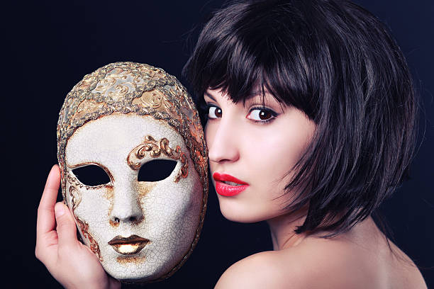 istock Girl and the Mask 185114583