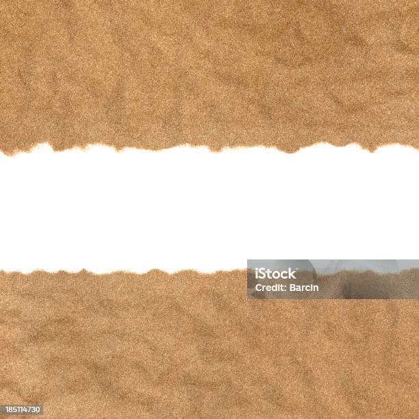 Holiday Concept Stock Photo - Download Image Now - Sand, Border - Frame, White Color