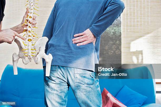 Dolor Lumbar Foto de stock y más banco de imágenes de Dolor - Dolor, Cadera, Pelvis