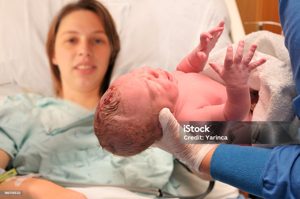 Recém-nascido - Foto de stock de Hospital royalty-free
