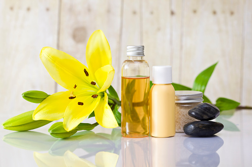 spa and body care cosmetics