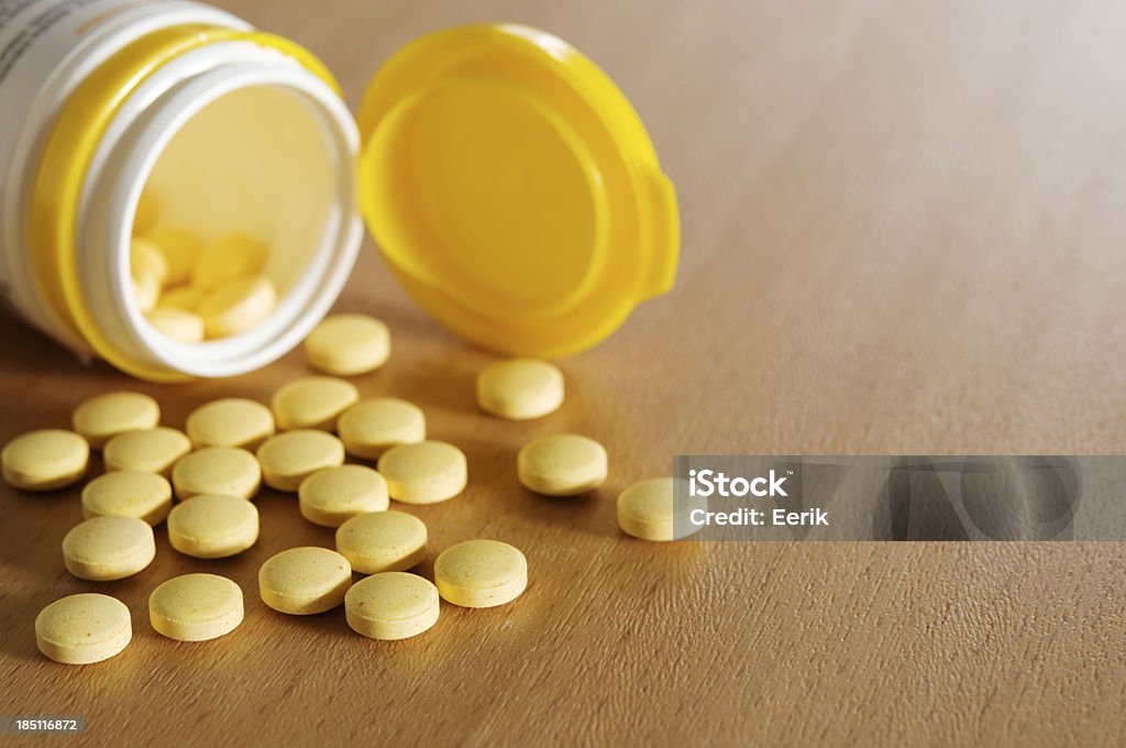 처방 의약품 - 로열티 프리 비타민 B 스톡 사진