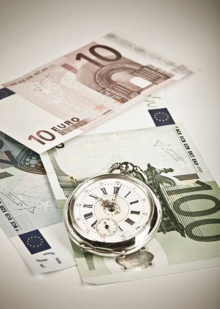 istock Euro Currency Clock is Ticking 185117377
