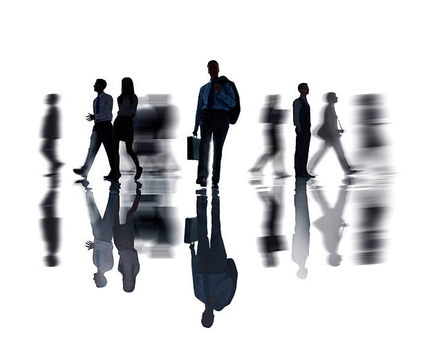 istock Business People in motion. 185118150