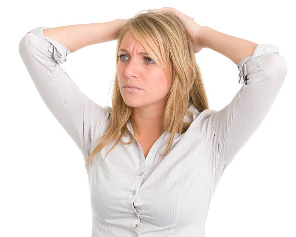 istock Concerned Woman Looks Away 185118419