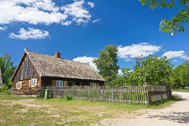 istock Idyllic old farm in the summer 185119187