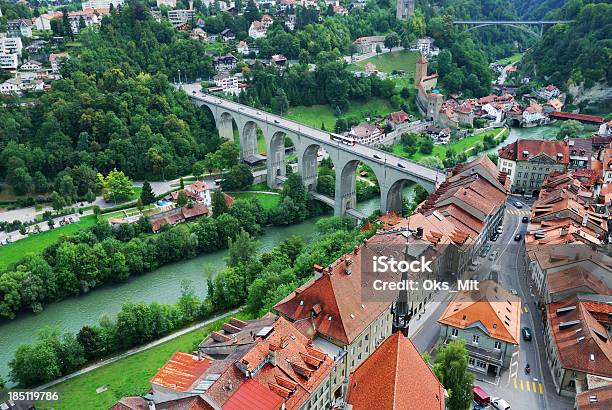 Blick Auf Freiburg Von Oben Stockfoto und mehr Bilder von Altstadt - Altstadt, Anhöhe, Ansicht aus erhöhter Perspektive