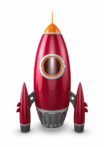 Rocket Stock Photo - Download Image Now - Rocketship, Toy, Three  Dimensional - iStock