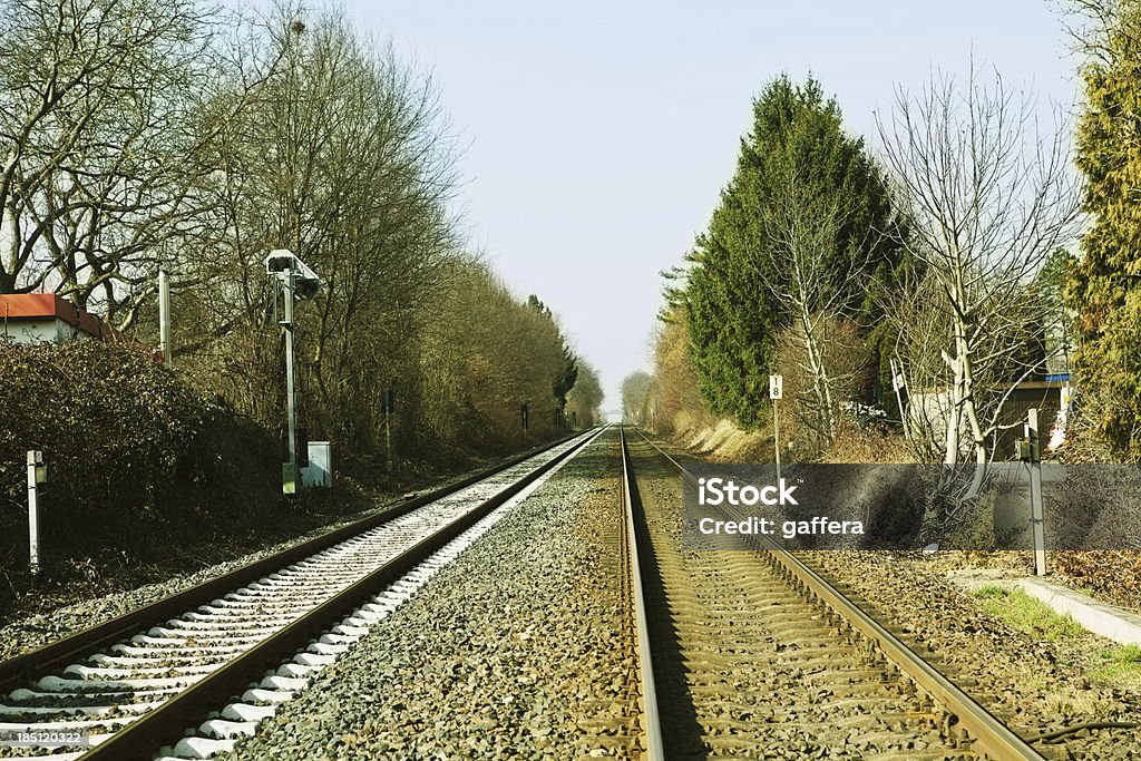 Ferrovia - Foto stock royalty-free di Acciaio